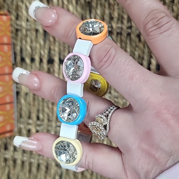 Plunder colorful bling lilibet bracelet new nwt - Picture 3 of 6